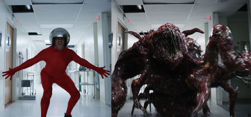 Stranger Things 3 S Mind Flayer Was Played By A Stuntman In Red