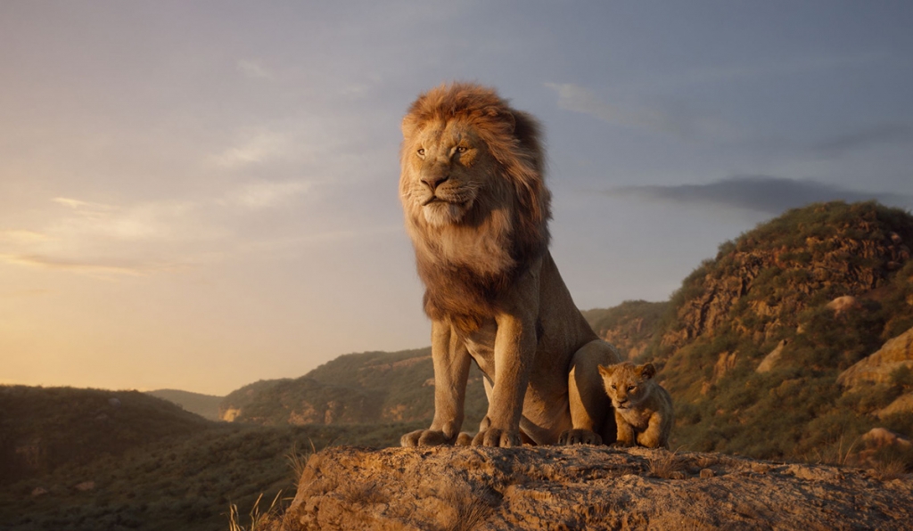 Lion king movie scene