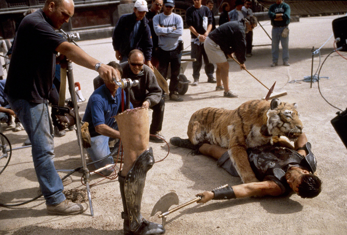 The true story behind ‘Gladiator’s’ prosthetic tiger