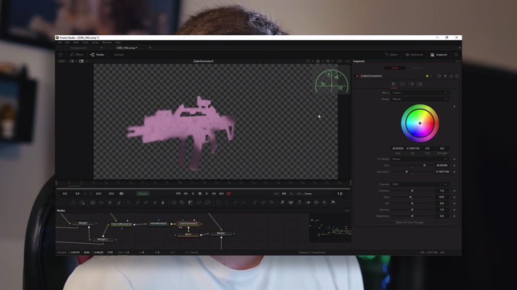 The making of 'Chalk Warfare 4.0' befores & afters