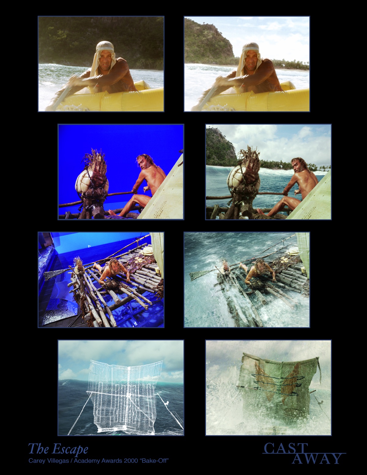 Cast Away' and the story behind Imageworks' in-house compositing software -  befores & afters