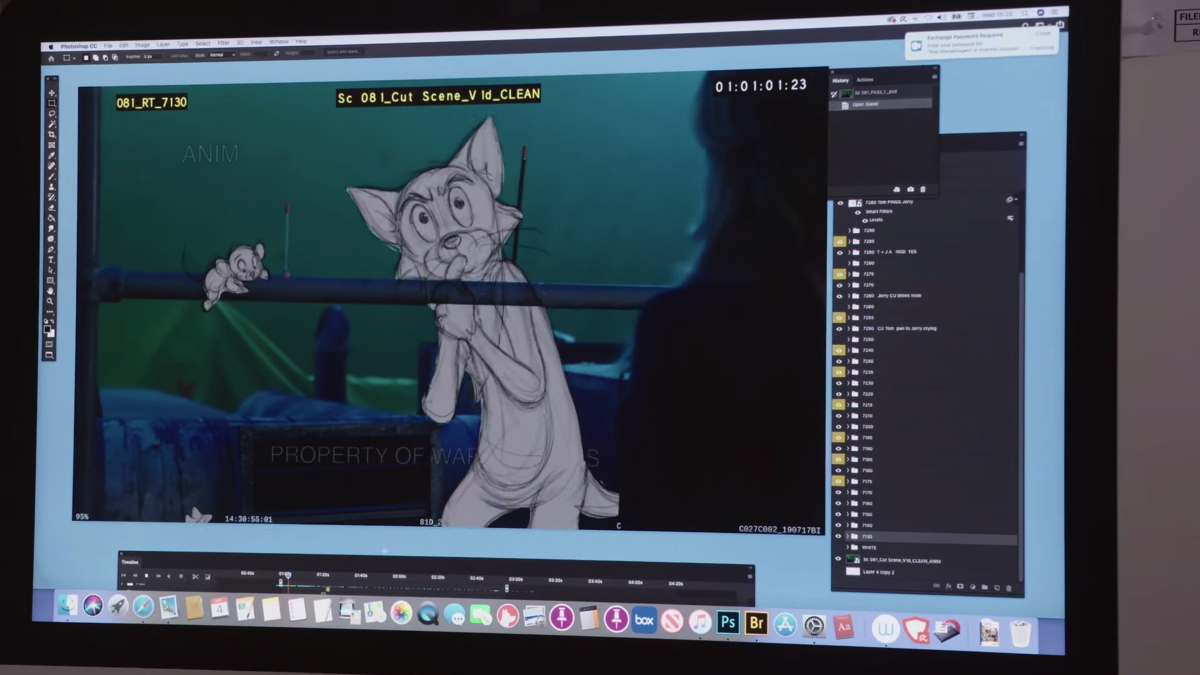 Catch a glimpse behind the scenes of 'Tom & Jerry' - befores & afters