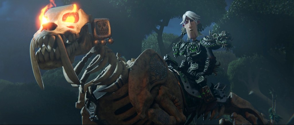 Why Jorge Gutiérrez describes 'Maya and the Three' as 