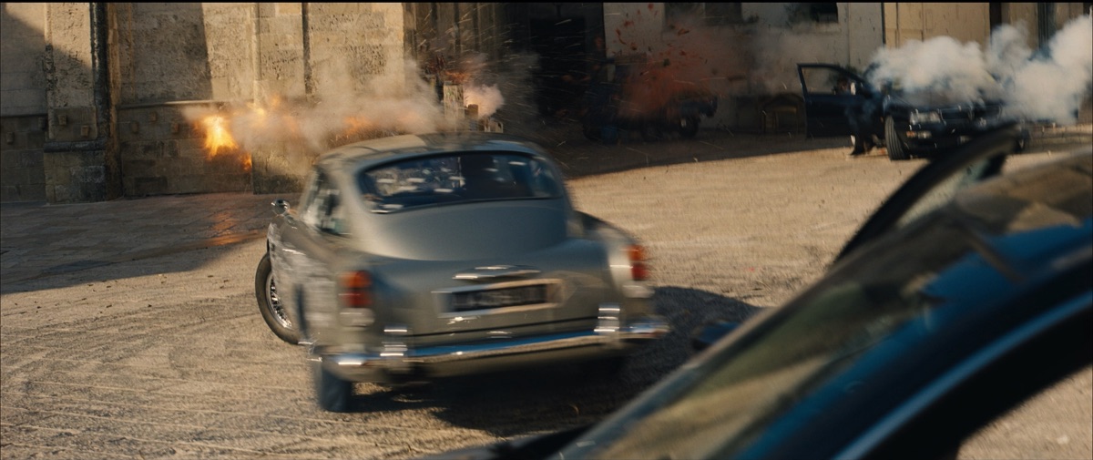 You won’t believe the incredible visual effects work that went into the bullet hits on the Aston Martin DB5 in ‘No Time To Die’ 12