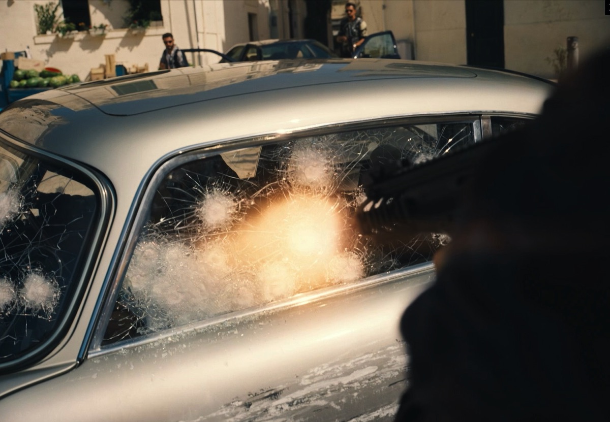 You won’t believe the incredible visual effects work that went into the bullet hits on the Aston Martin DB5 in ‘No Time To Die’ 7
