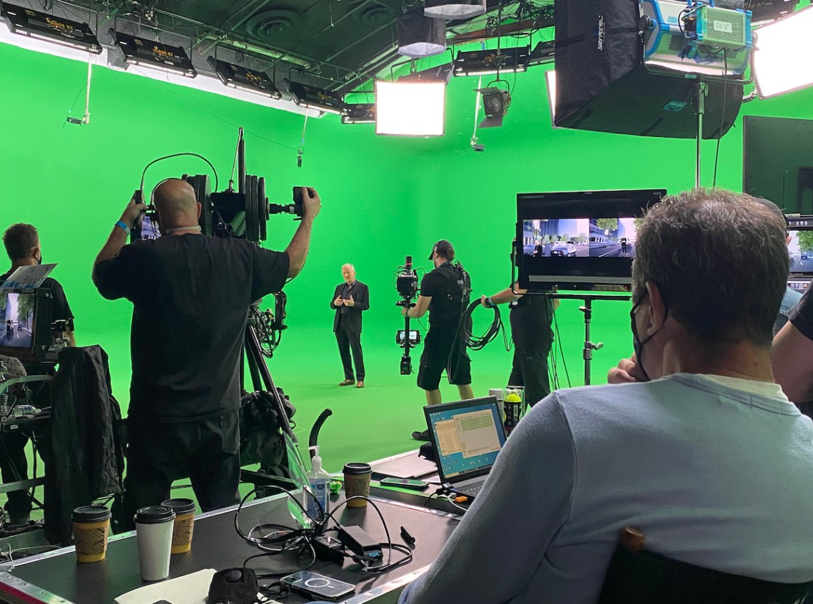 How they made those directors interact with their favorite film shots