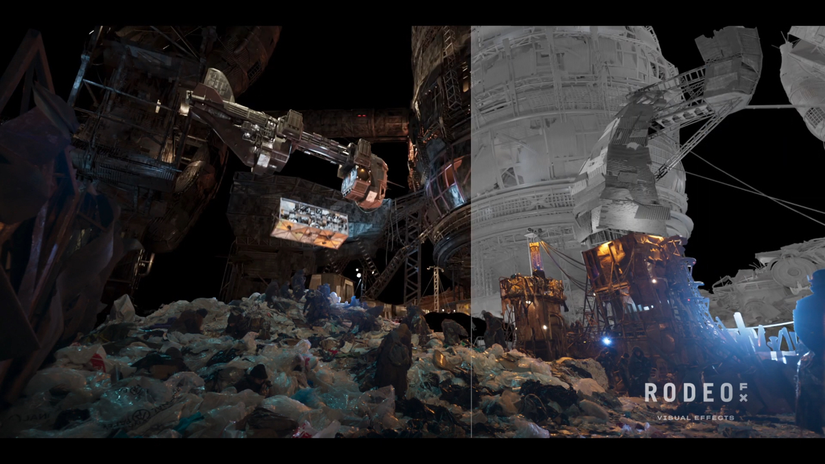 The VFX of 'Halo The Series' - befores & afters