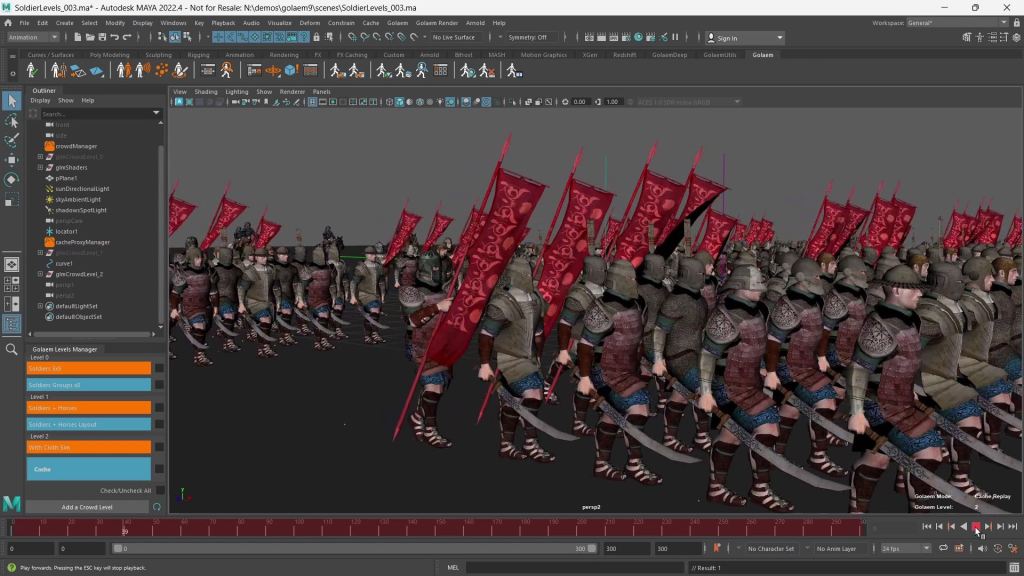 See the new features in Golaem 9 in this release video - befores & afters